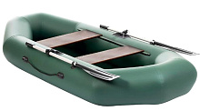 Надувная лодка ПВХ Бриз 260, зеленый