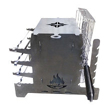 Мангал-очаг вертикальный КУЗЬМА