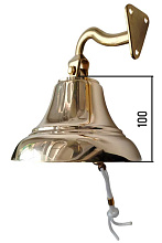 Рында Ø190 мм, полированная бронза