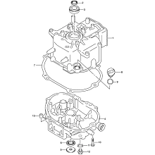 Блок цилиндра Suzuki DF5