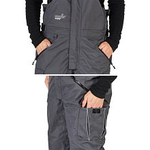 Полукомбинезон мембранный Норфин Верити Про Gray -10°С