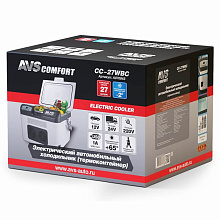 Автохолодильник AVS CC-27WBC 12В/24В/220В, 27 литров