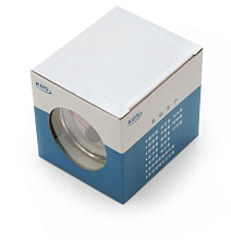 Указатель уровня топлива 0-190 Ом (ЕВРО), черн. циферблат, нерж. ободок, д. 52 мм.