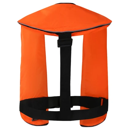 Автоматический надувной жилет, свыше 60 кг., оранжевый (без баллончика)