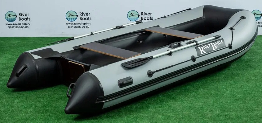 Надувная лодка ПВХ RiverBoats RB 350 (киль, алюмин. слань)