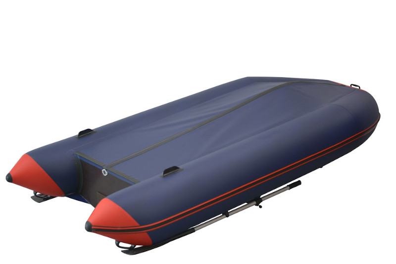 Надувная лодка ПВХ Флинк FT360К (серая)