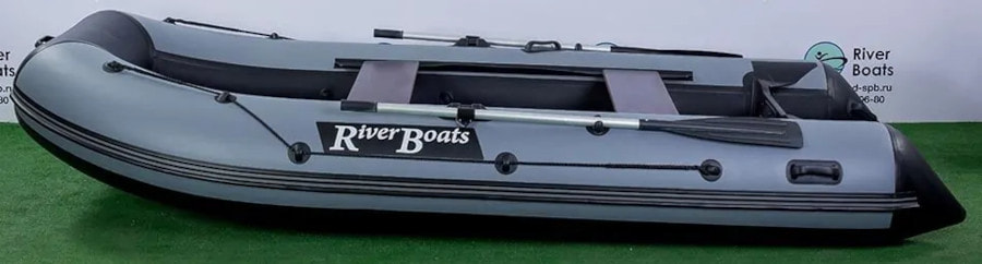 Надувная лодка ПВХ RiverBoats RB 350 (киль, слань)