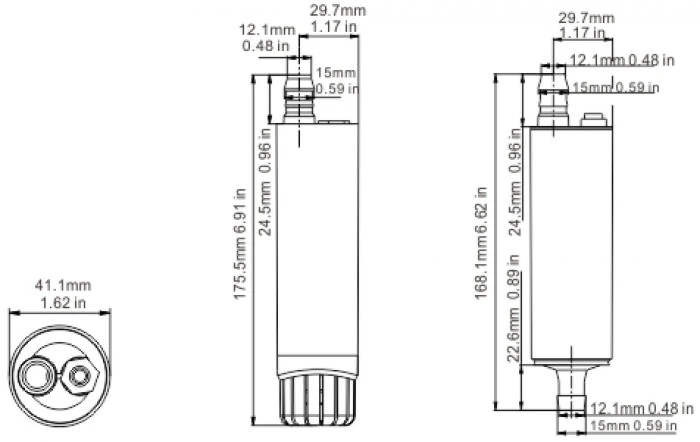 Помпа осушительная SeaFlo 280 GPH (1059,9 л/ч), 12 В, арт. SFSP1-G280-02A
