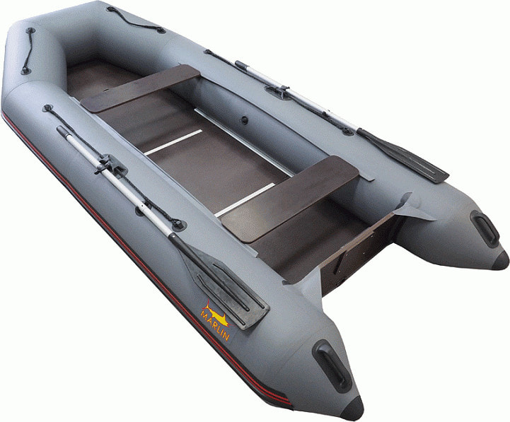 Надувная лодка ПВХ Marlin 340SLK (киль)