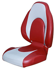 Кресло складное «Racing», серый/красный, 10253857