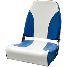 Кресло складное Кокпит, сине-белый, арт. NovgBlue